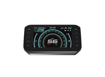 LCD instrument for two-wheeled vehicle